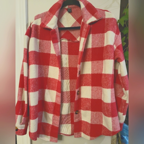 Comfy Thick Warm Plaid Jacket - Picture 4 of 4